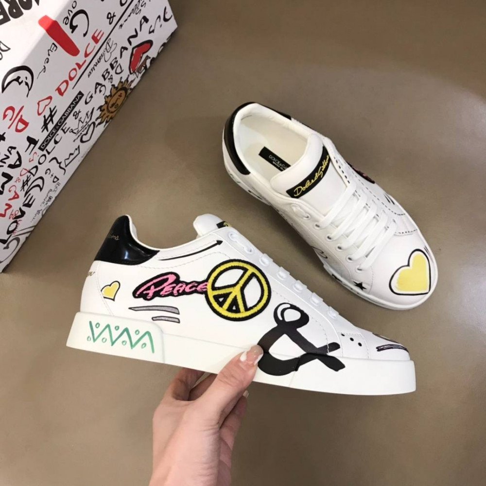 DG White sneakers DG White sneakers