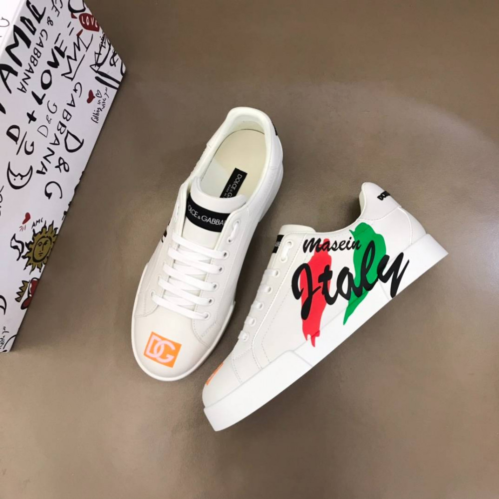 DG White sneakers