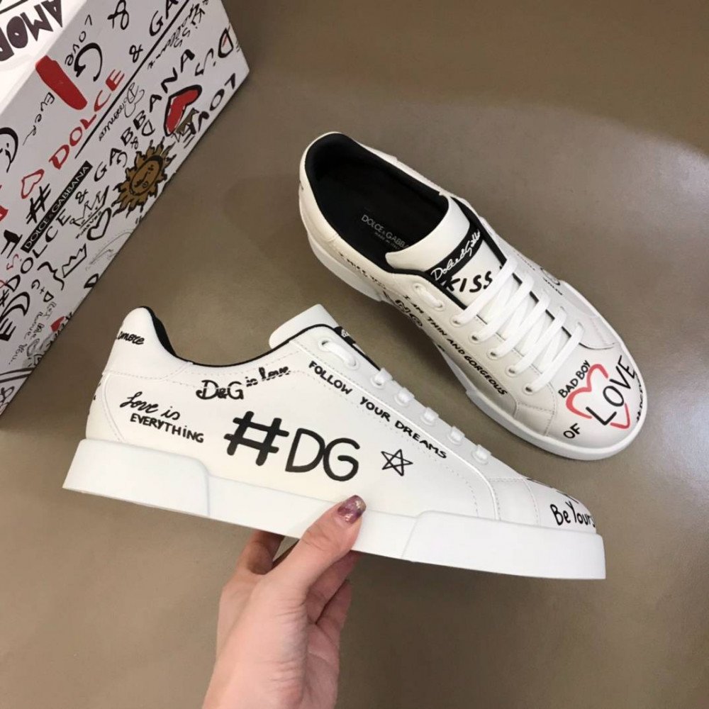 DG White sneakers DG White sneakers