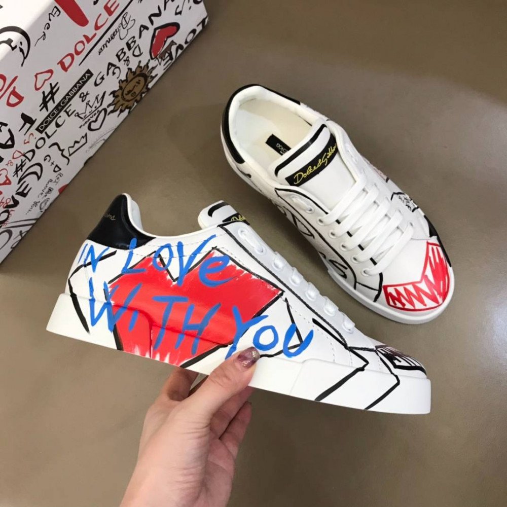 DG White sneakers DG White sneakers