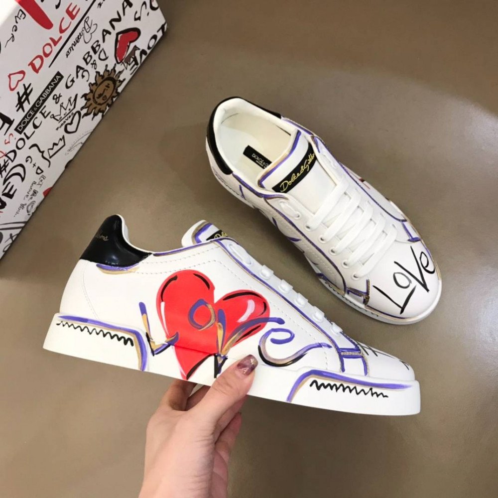 DG White sneakers DG White sneakers
