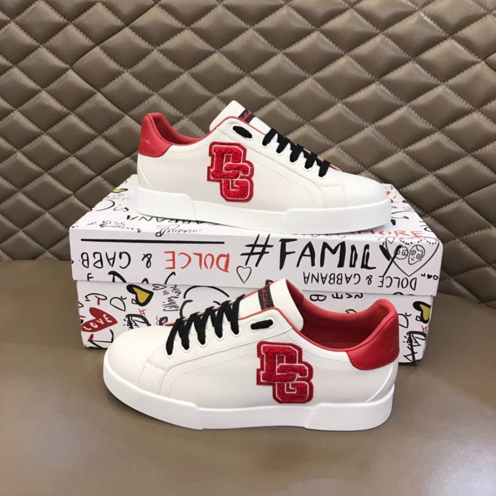 DG White sneakers