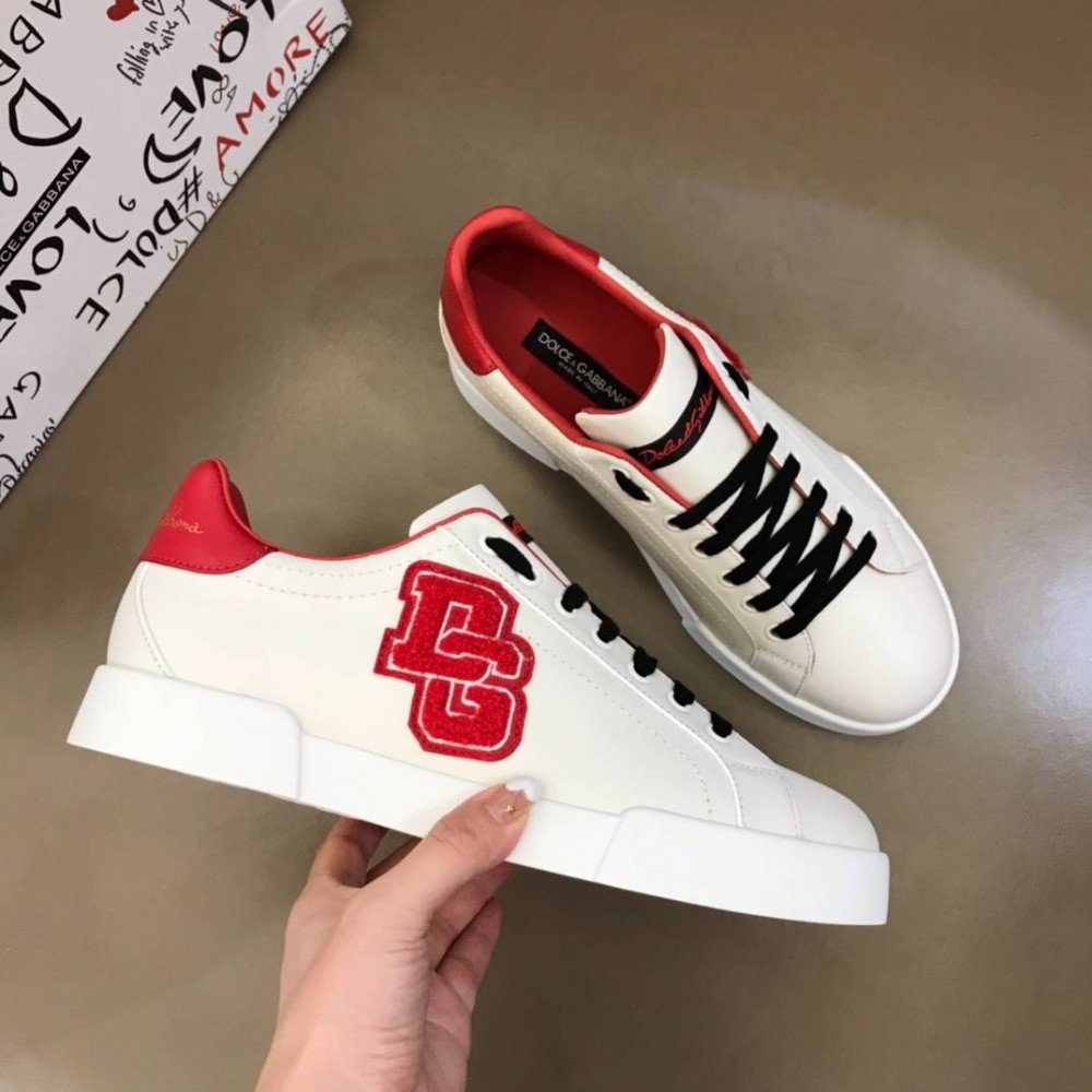 DG White sneakers