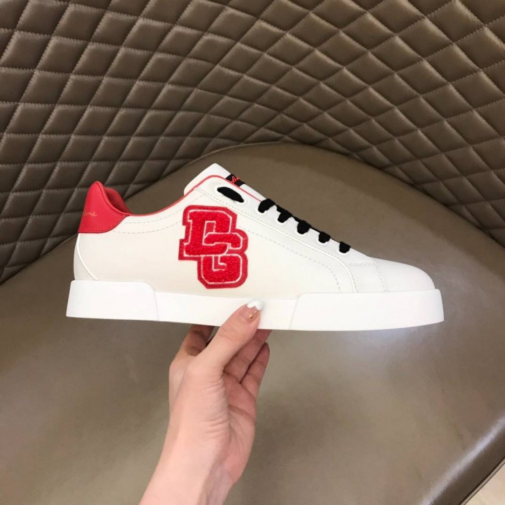 DG White sneakers