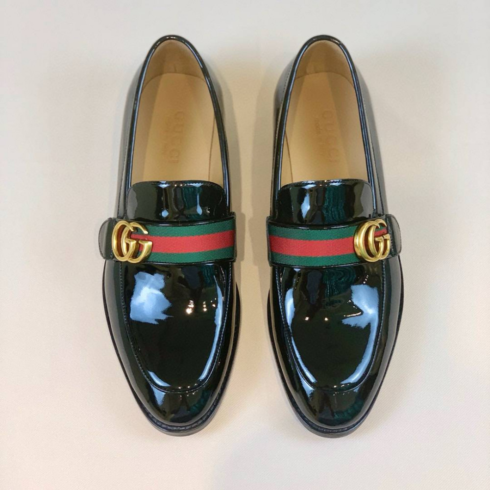 Leather shoes