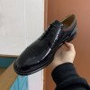 Leather shoes
