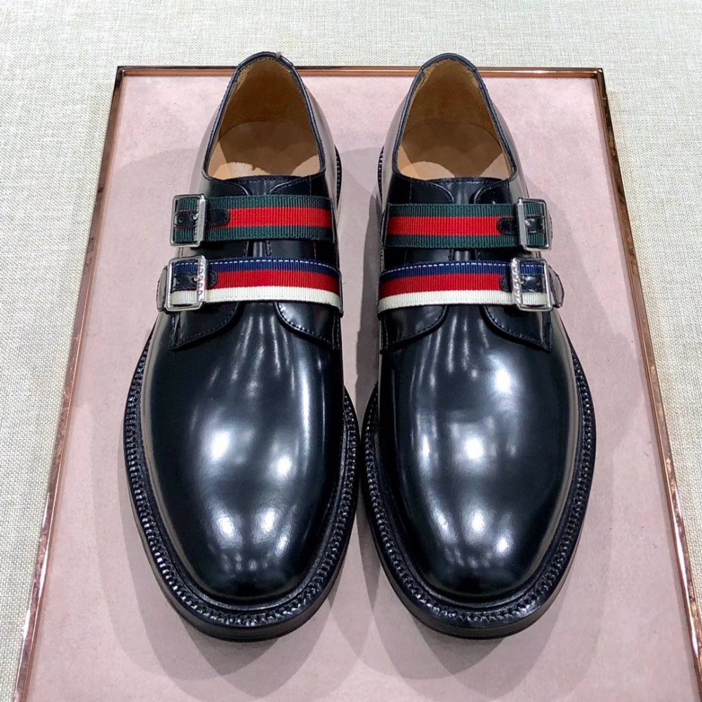 Leather shoes