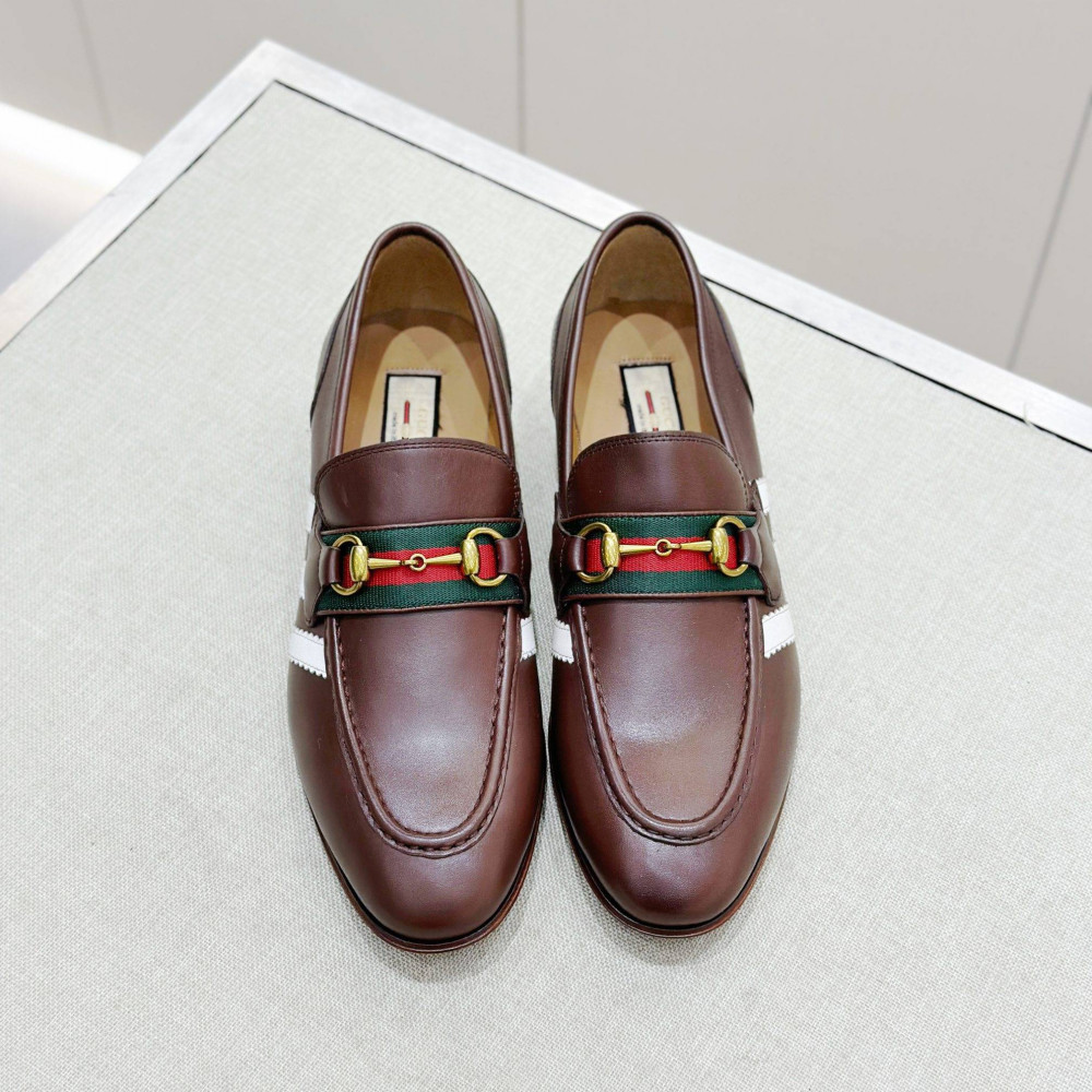 Leather shoes