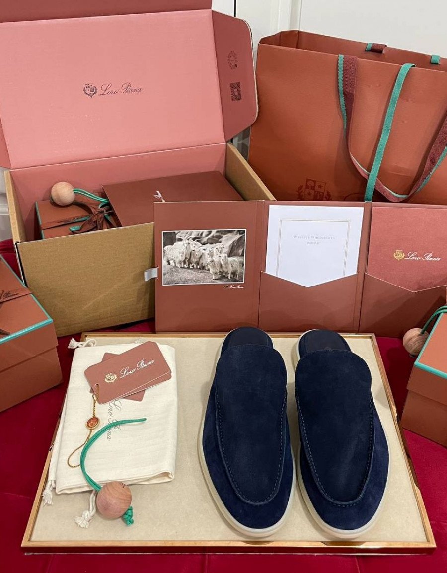 Men's half-mule slippers