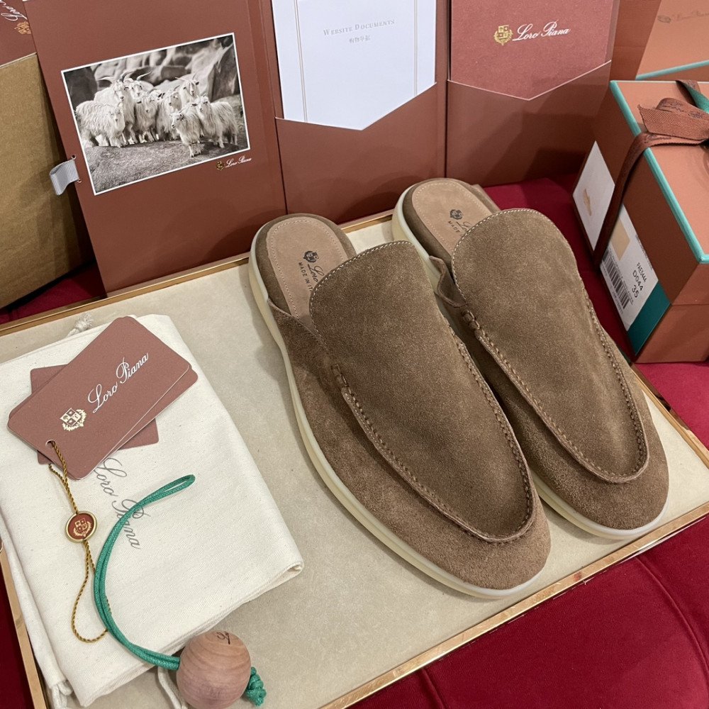 Men's half-mule slippers