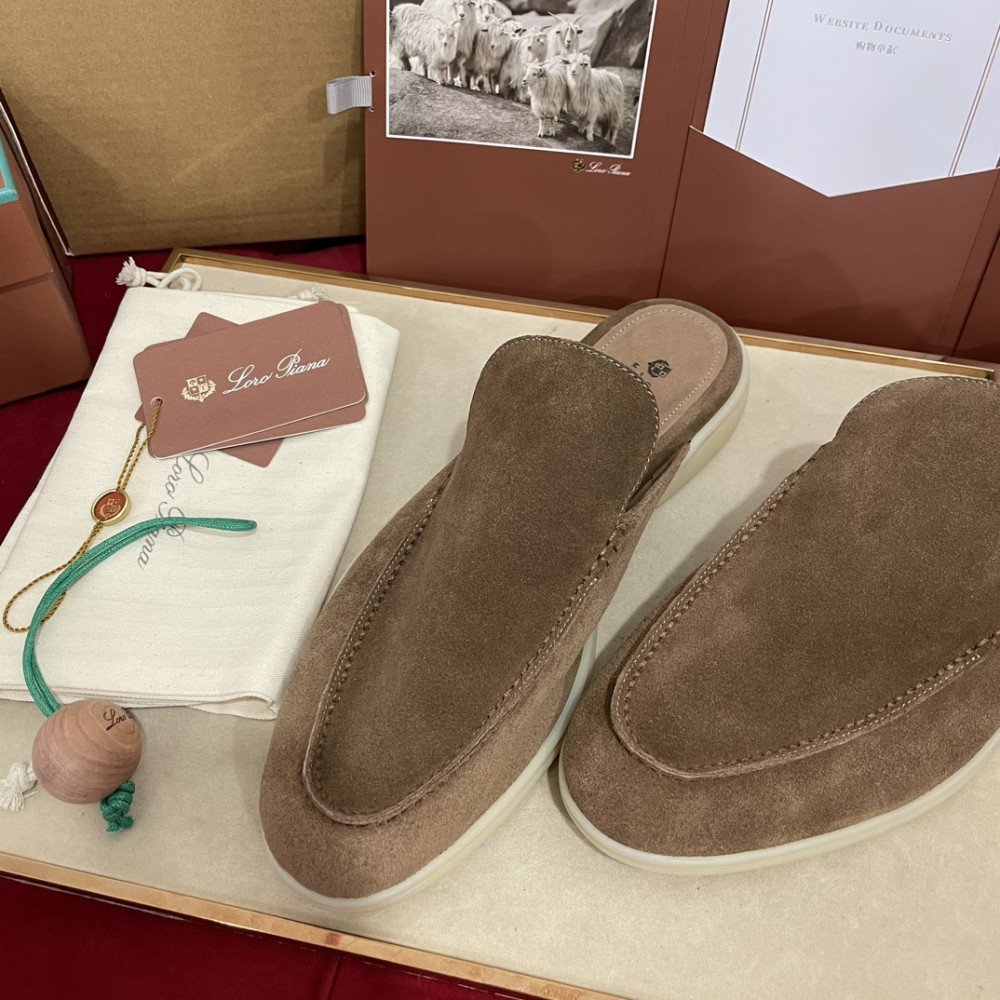 Men's half-mule slippers