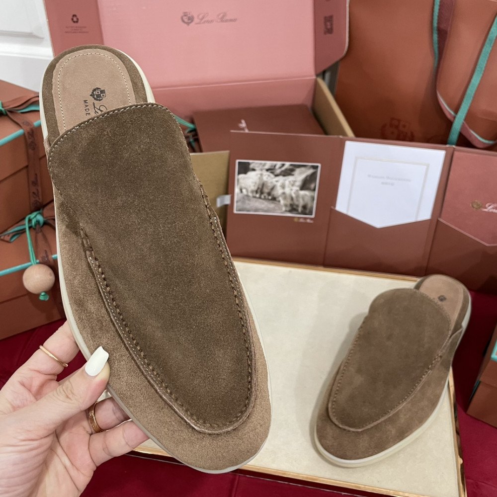Men's half-mule slippers