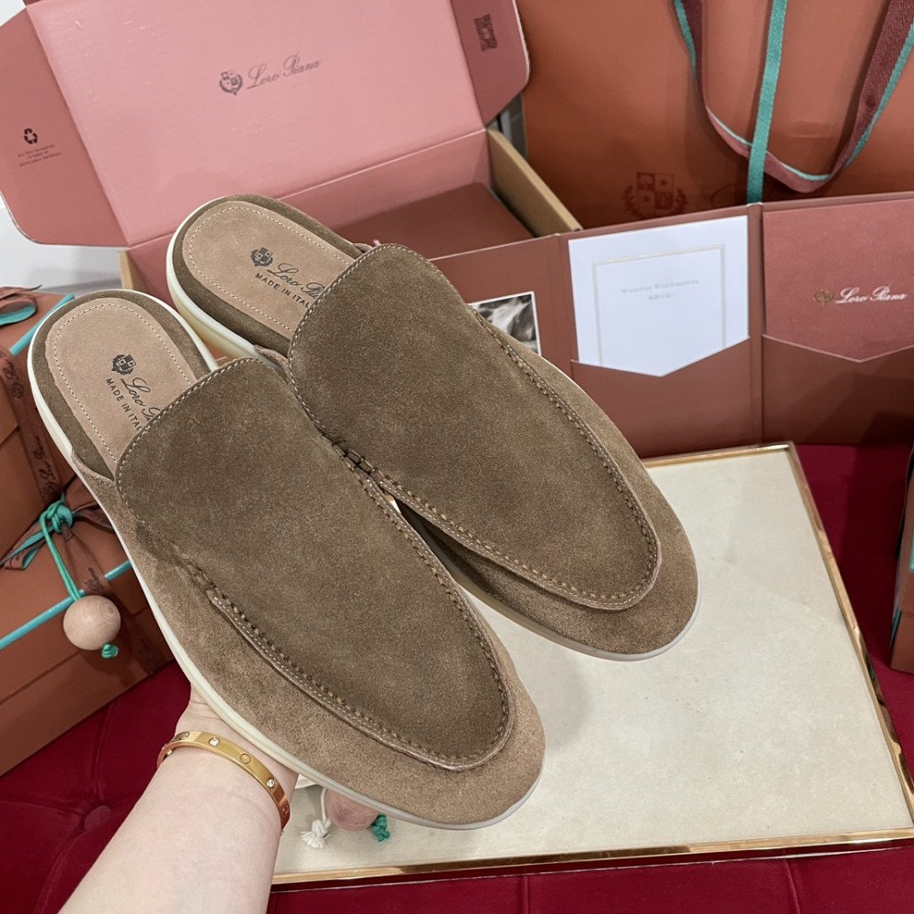 Men's half-mule slippers