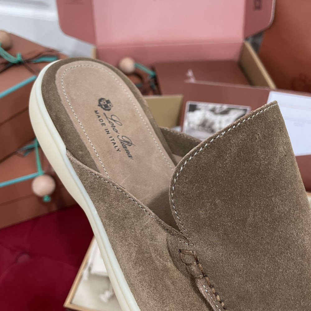 Men's half-mule slippers