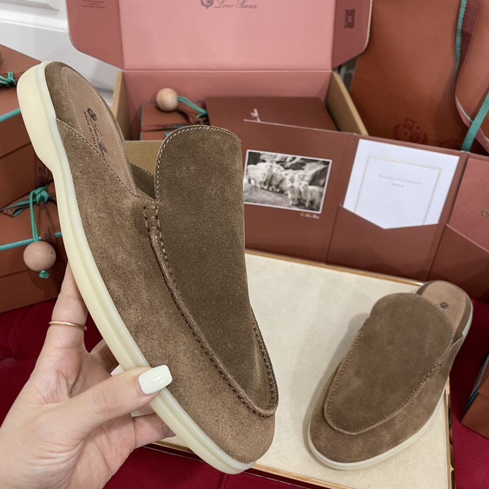 Men's half-mule slippers