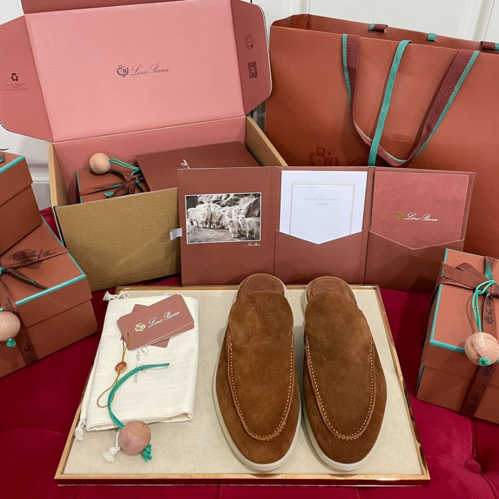 Men's half-mule slippers
