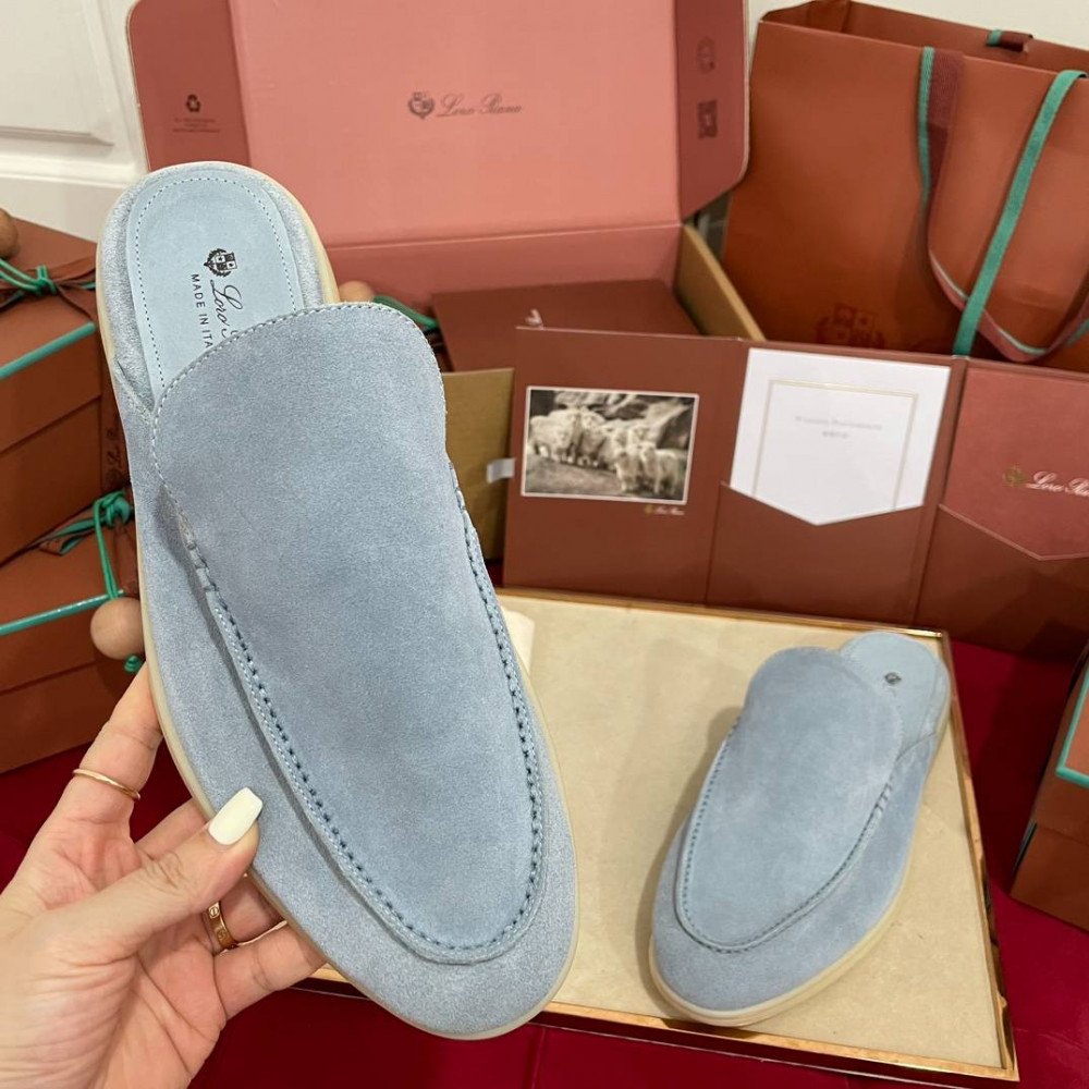 Men's half-mule slippers