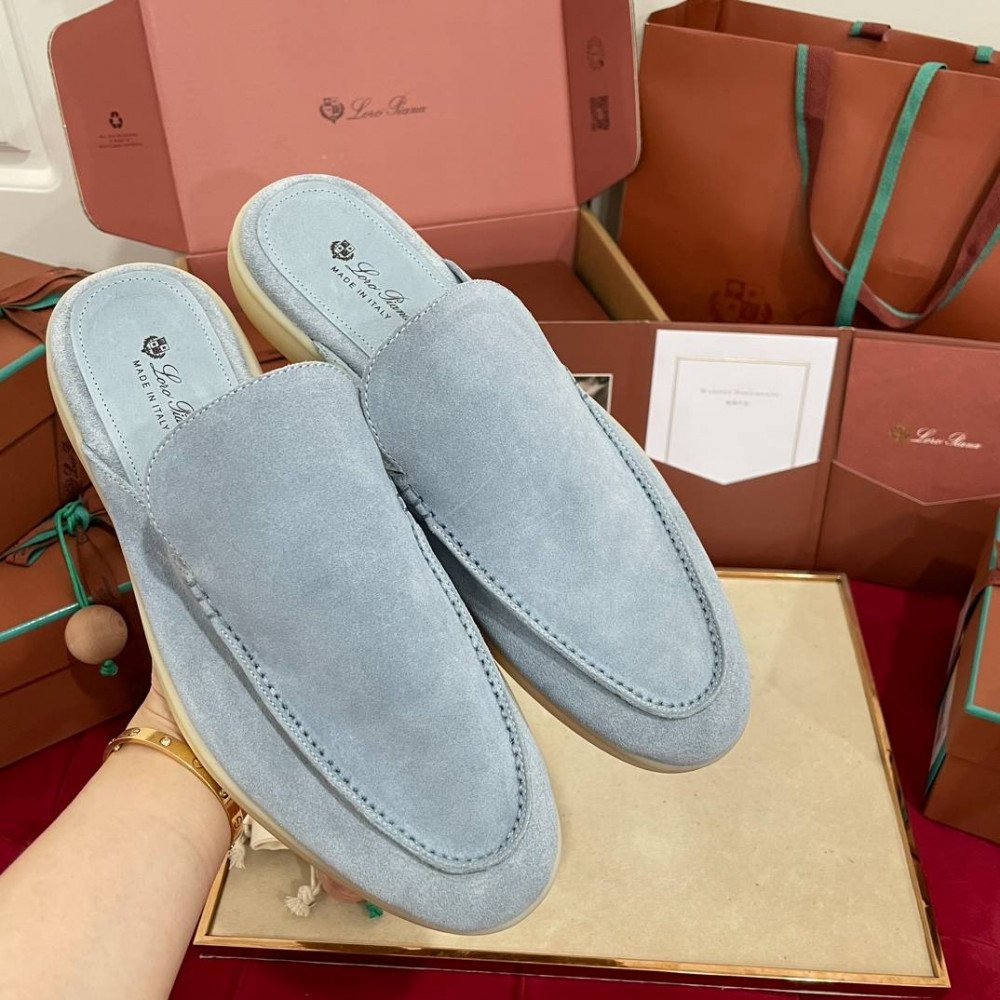 Men's half-mule slippers