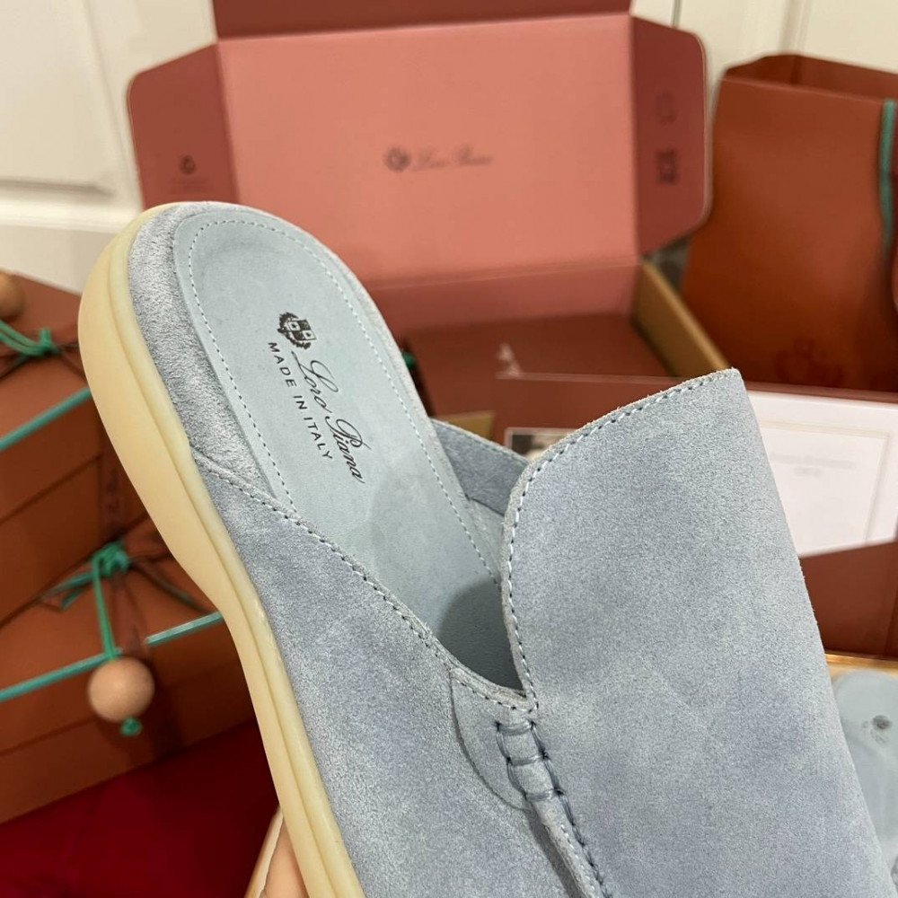 Men's half-mule slippers