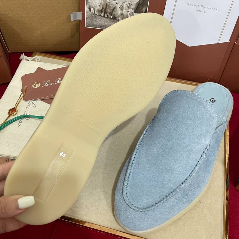Men's half-mule slippers