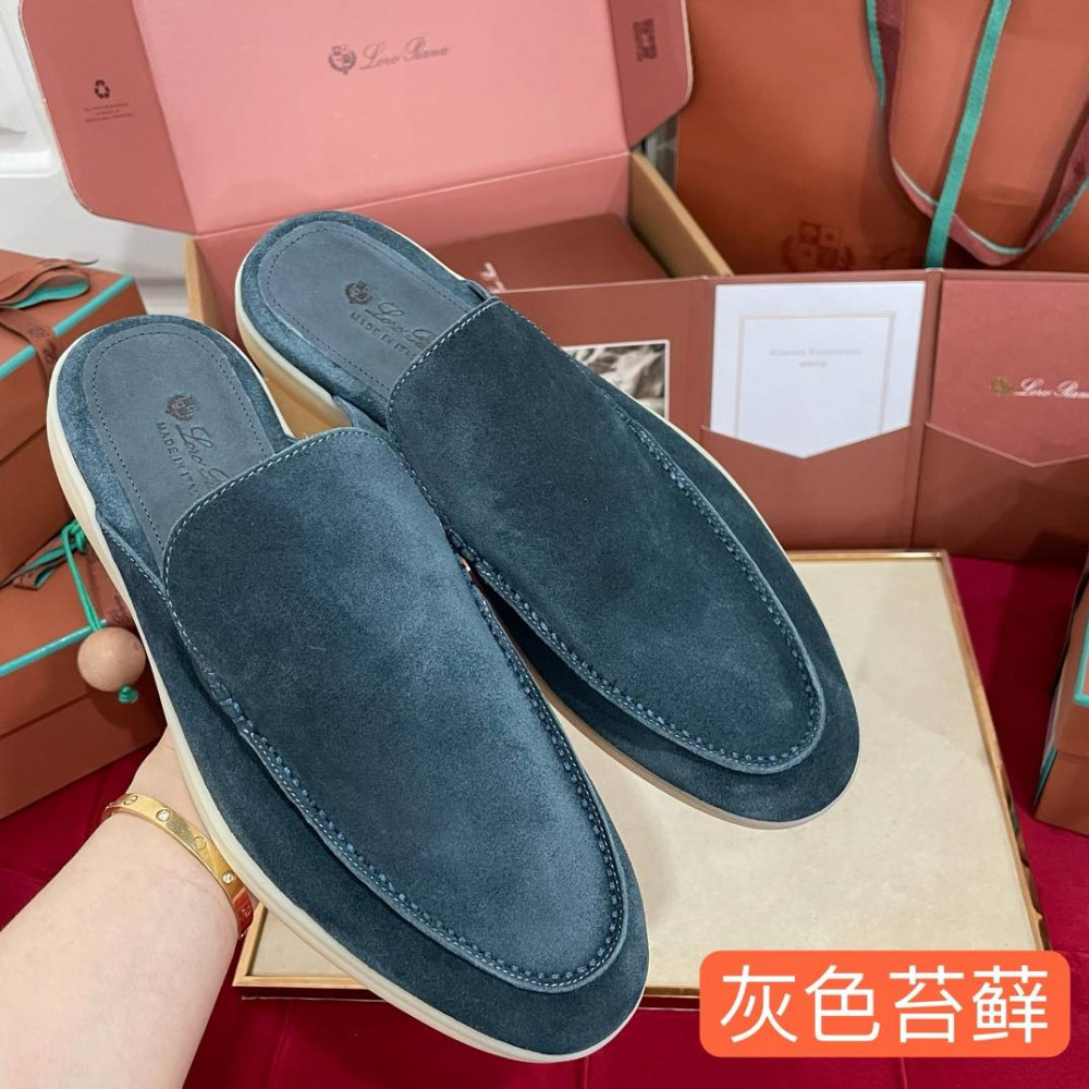 Men's half-mule slippers