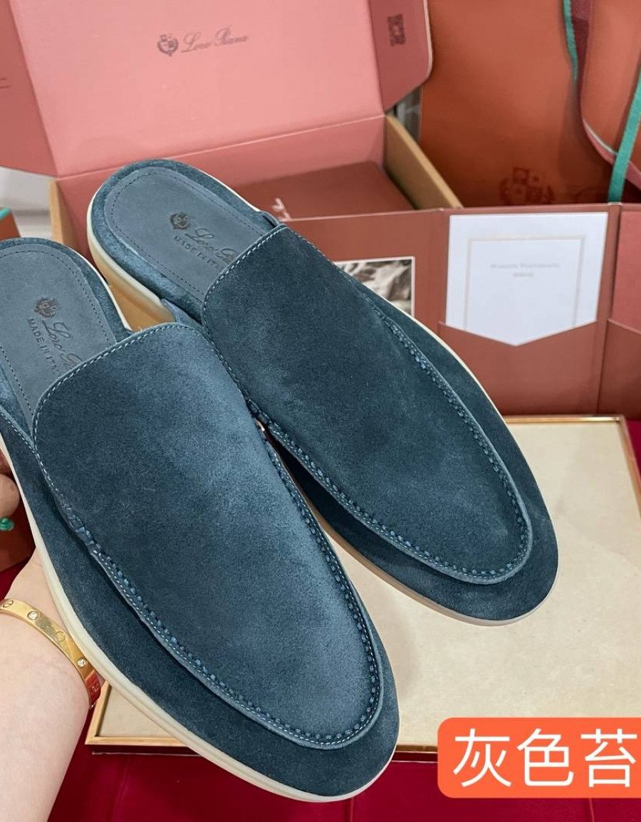 Men's half-mule slippers