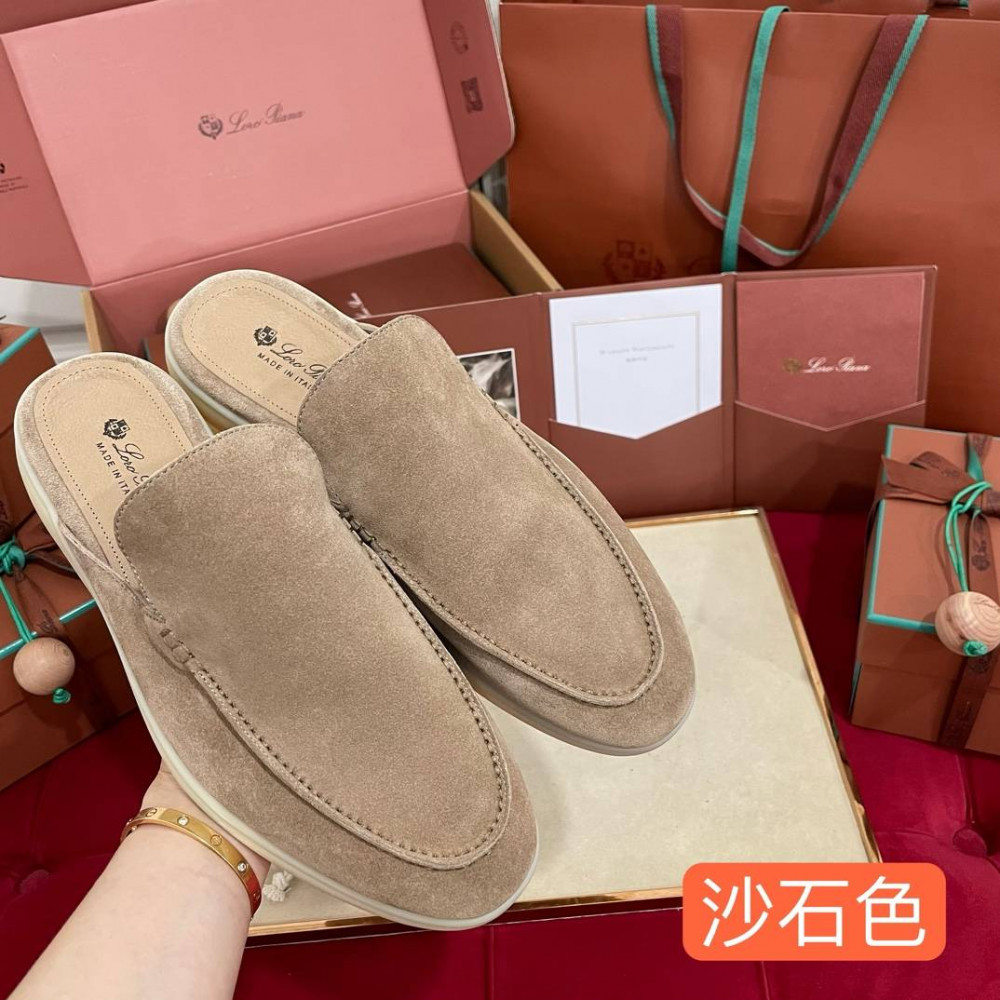 Men's half-mule slippers