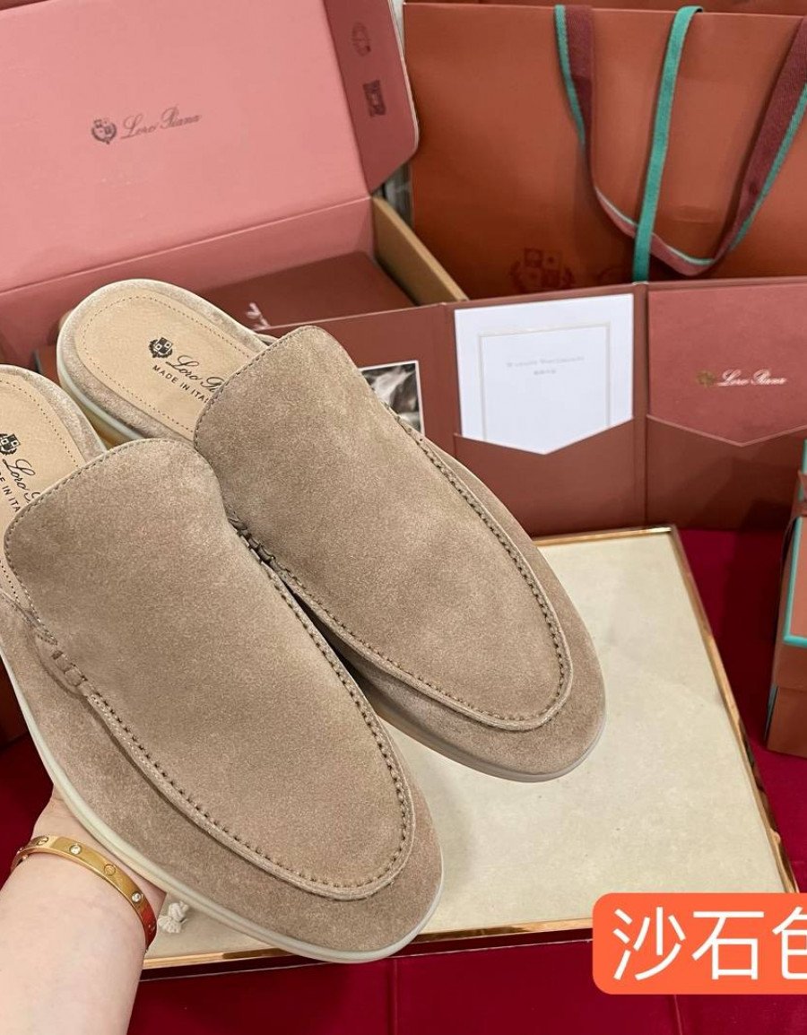 Men's half-mule slippers