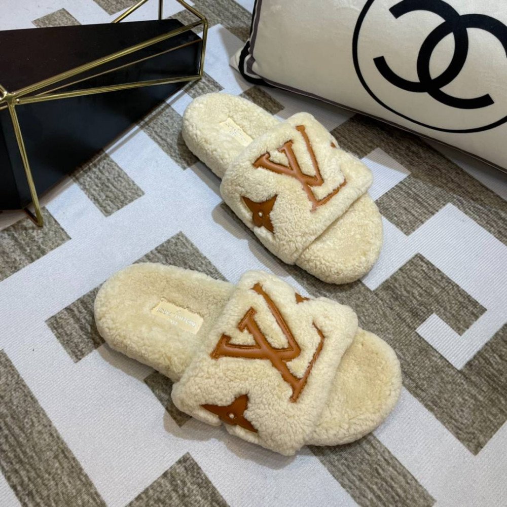 Furry slippers Furry slippers