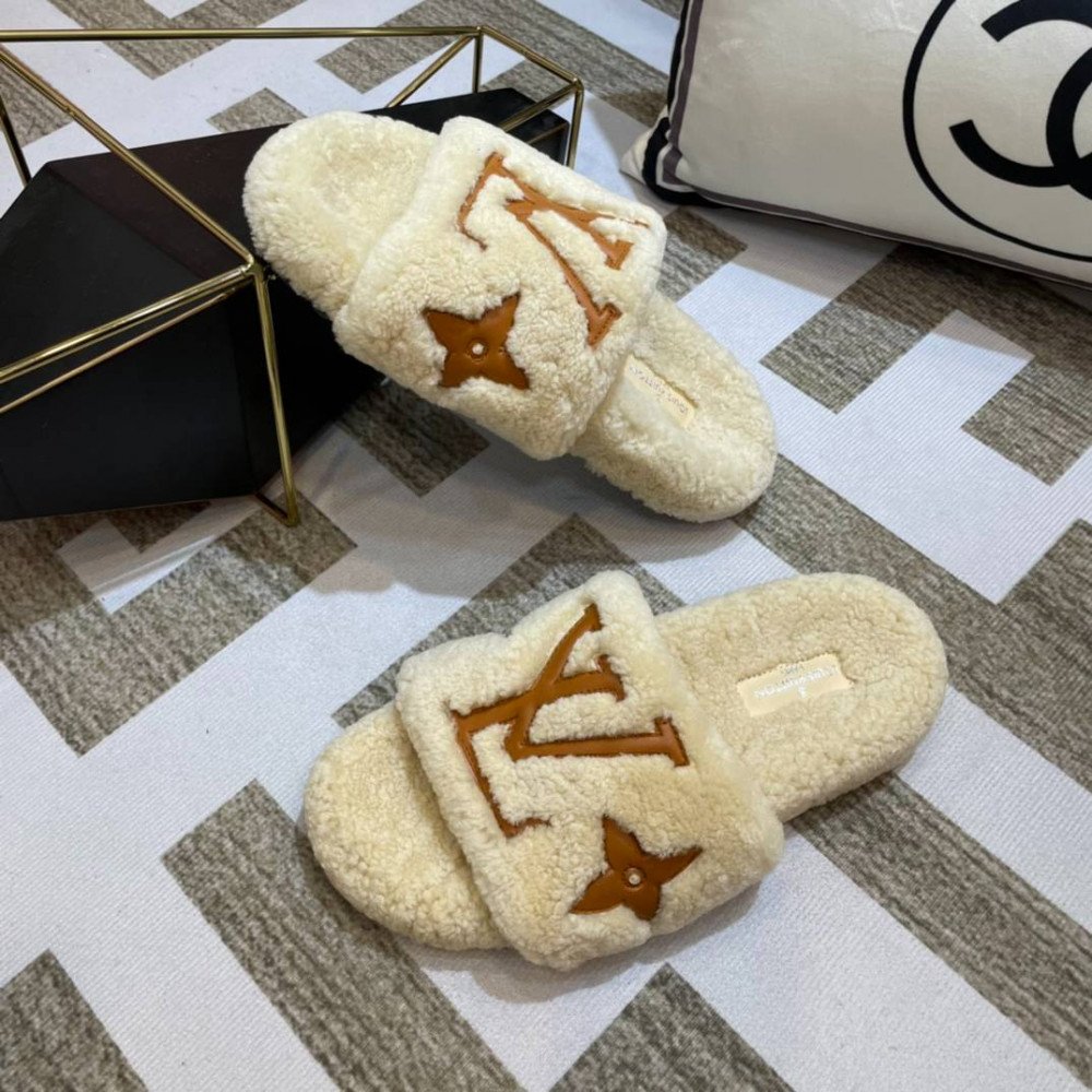 Furry slippers Furry slippers