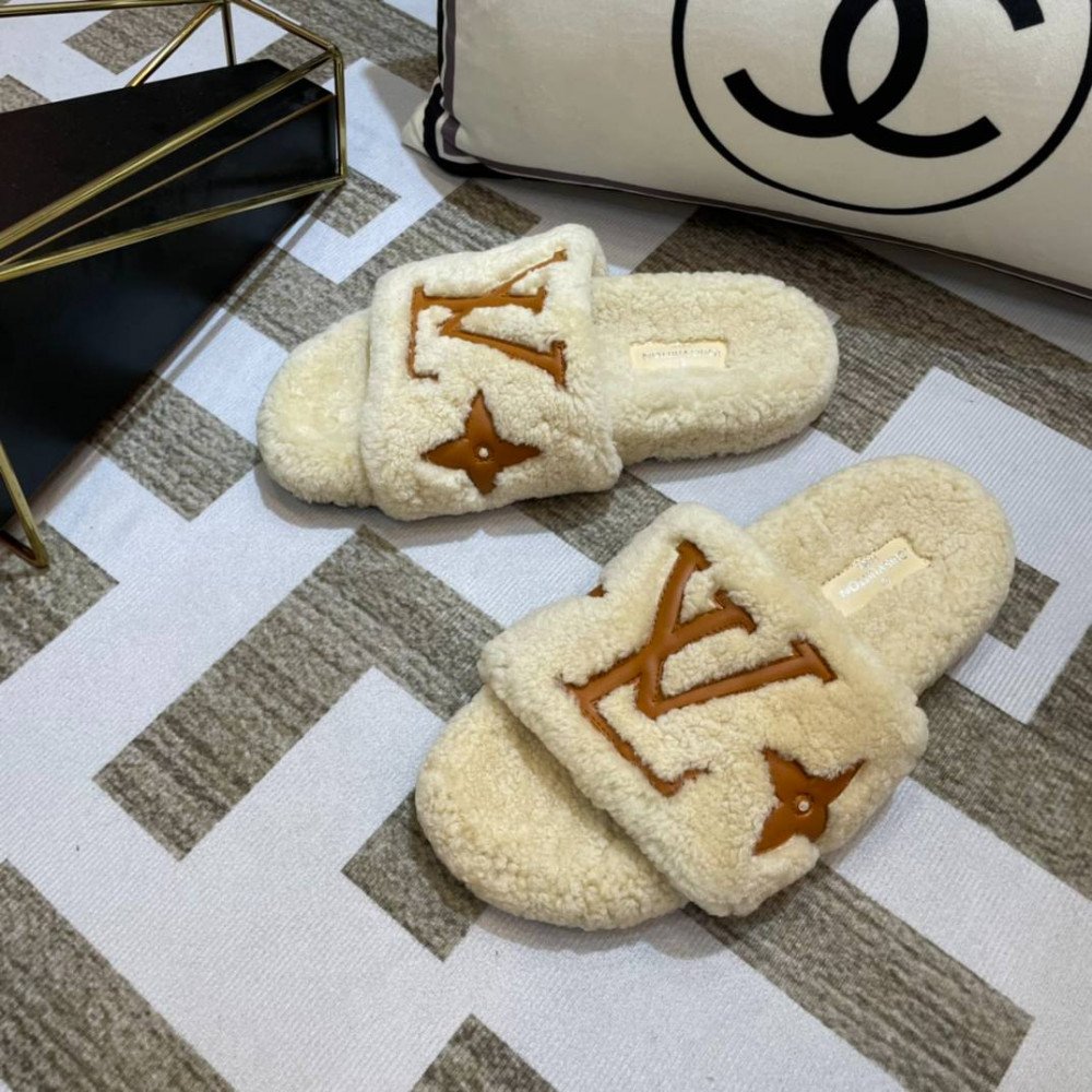 Furry slippers Furry slippers