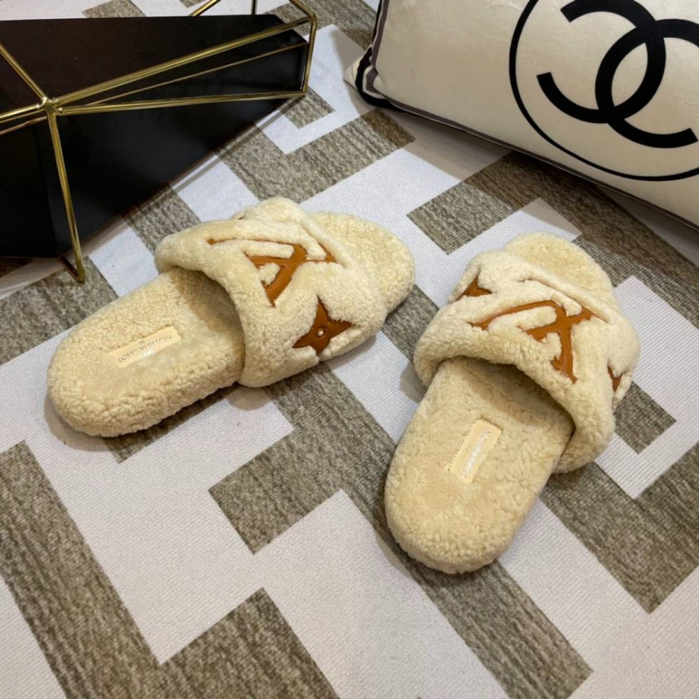 Furry slippers Furry slippers