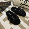 Furry slippers