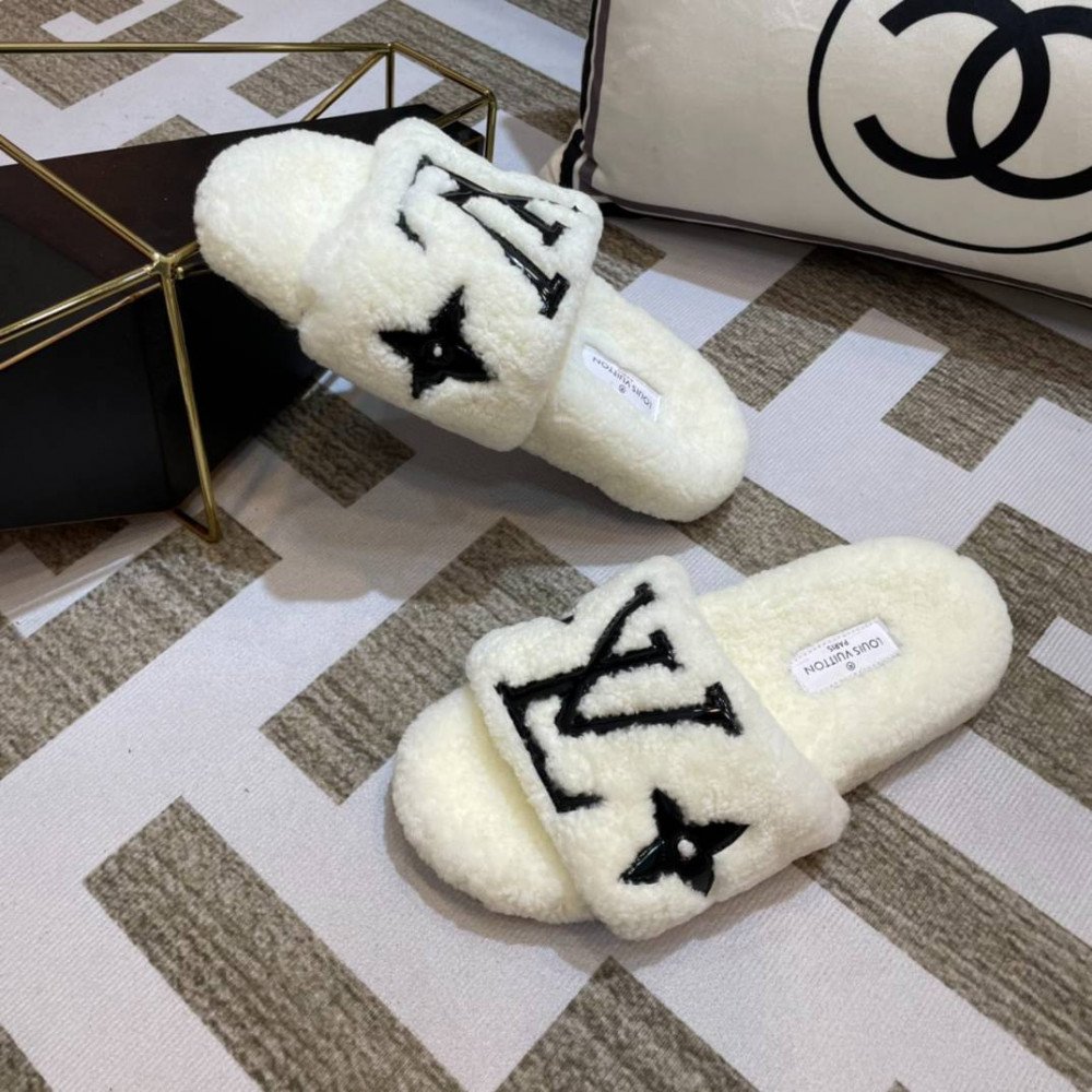Furry slippers Furry slippers