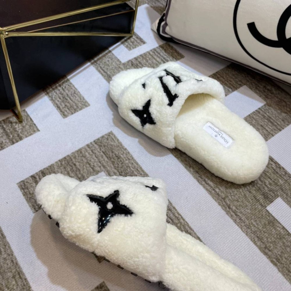 Furry slippers Furry slippers