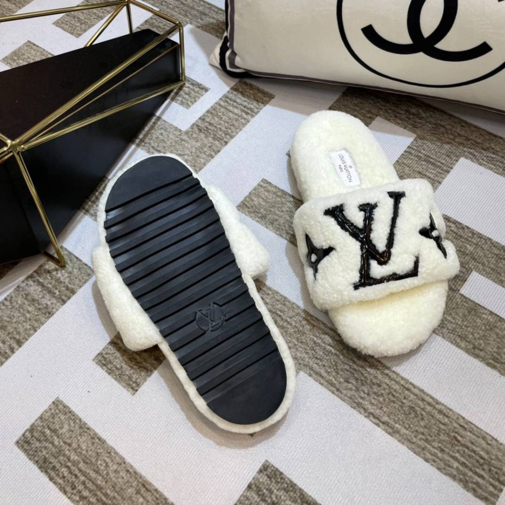 Furry slippers Furry slippers