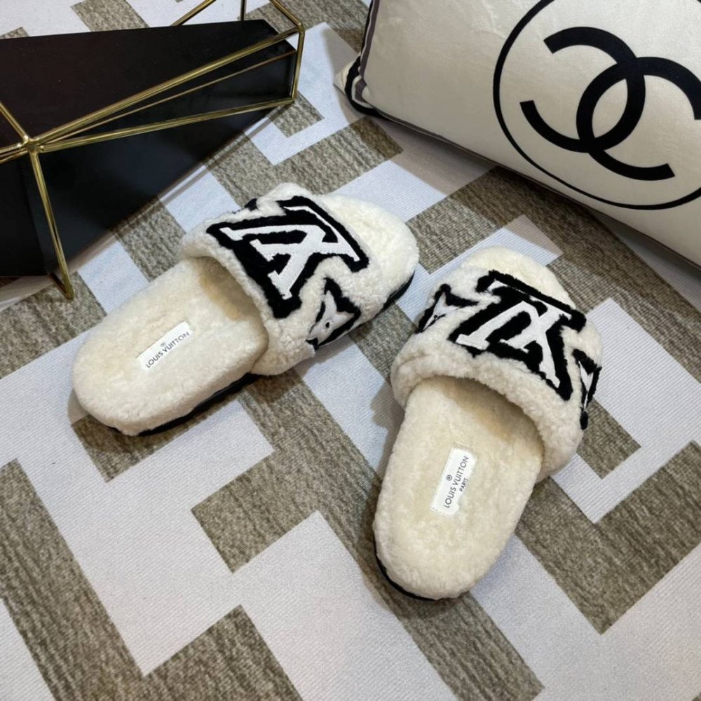 Furry slippers Furry slippers