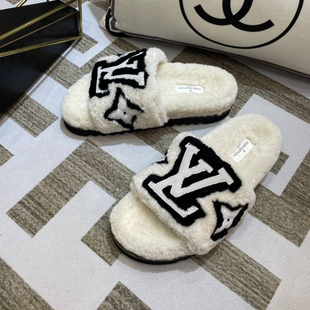 Furry slippers Furry slippers