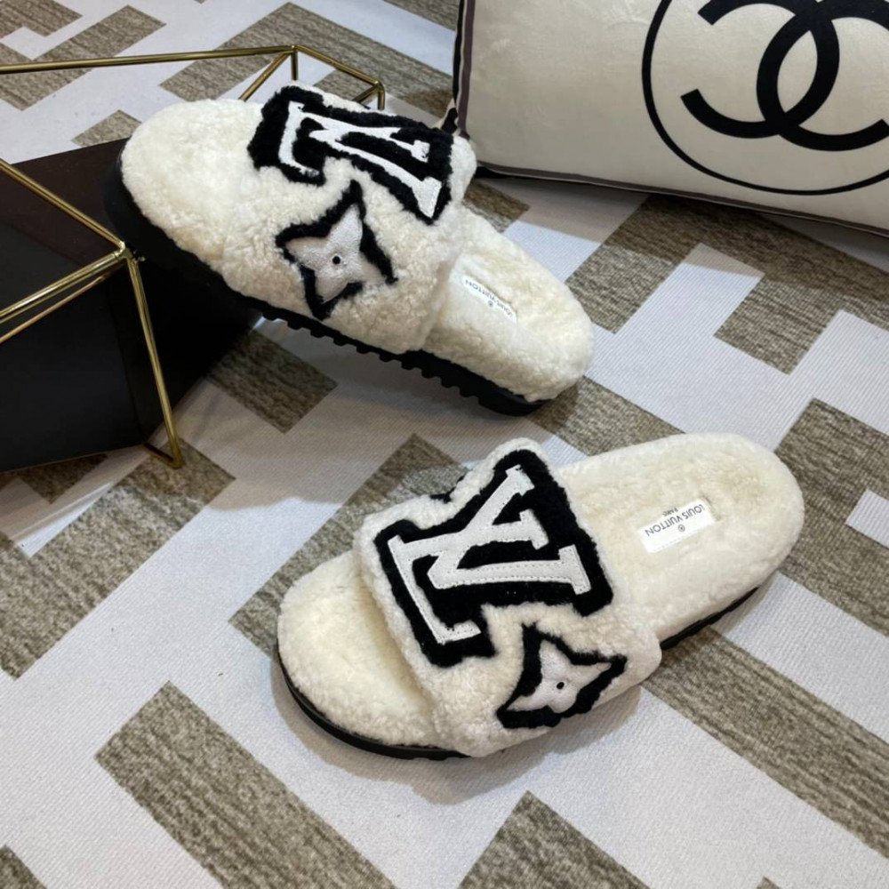 Furry slippers Furry slippers