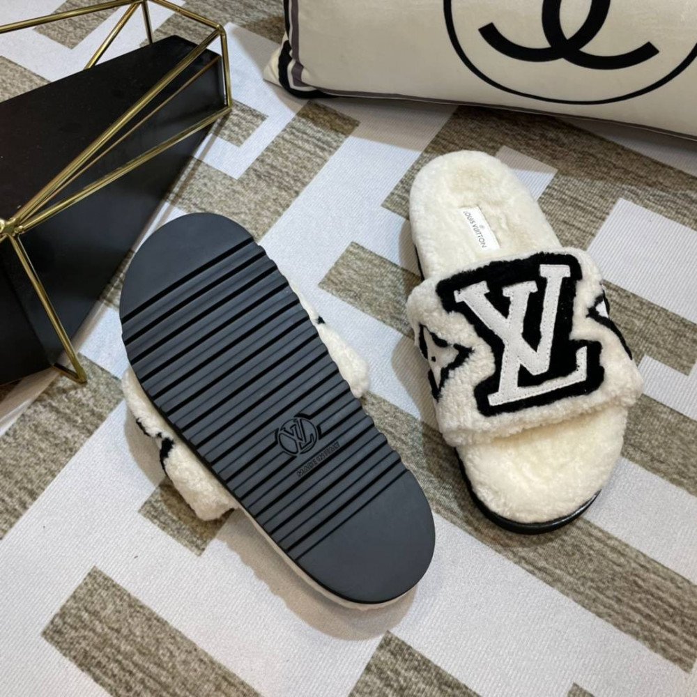 Furry slippers Furry slippers