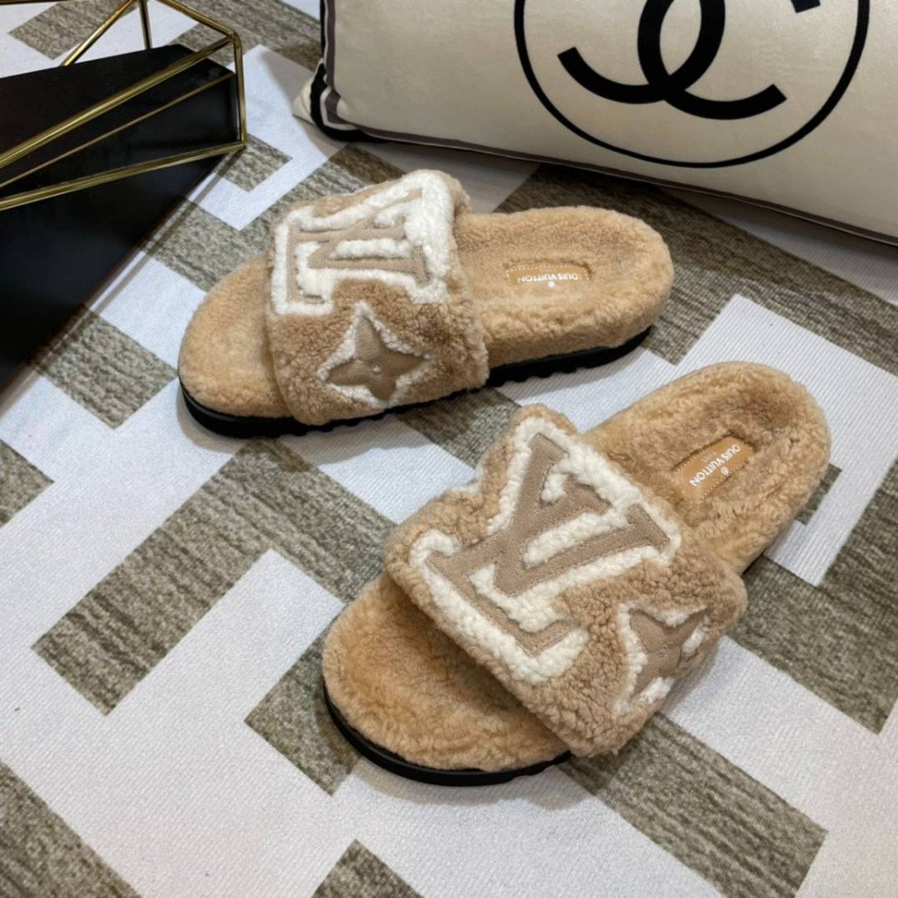 Furry slippers Furry slippers