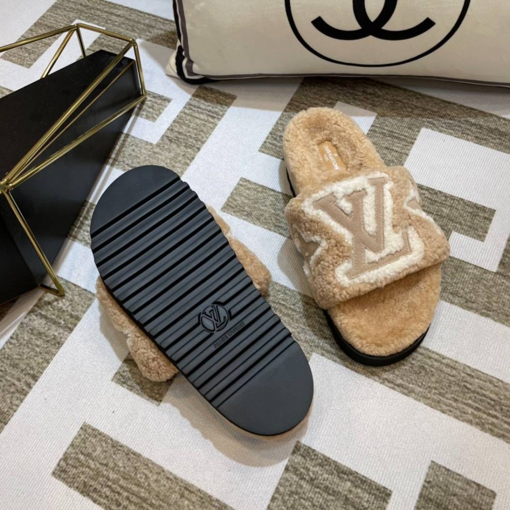 Furry slippers Furry slippers