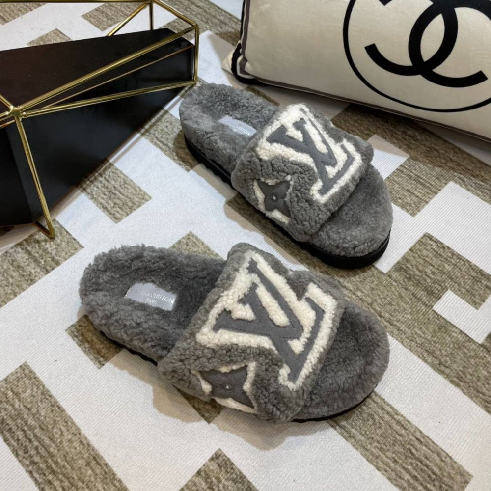 Furry slippers Furry slippers