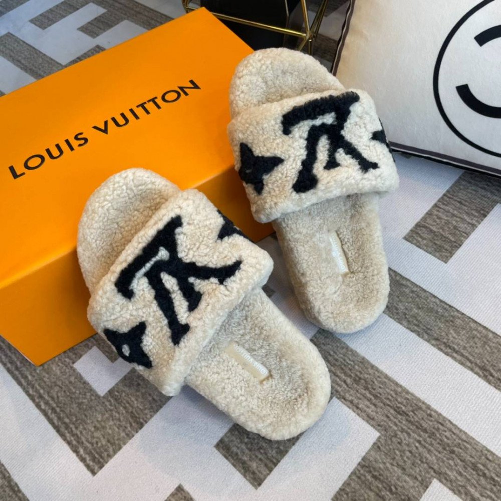 Furry slippers Furry slippers