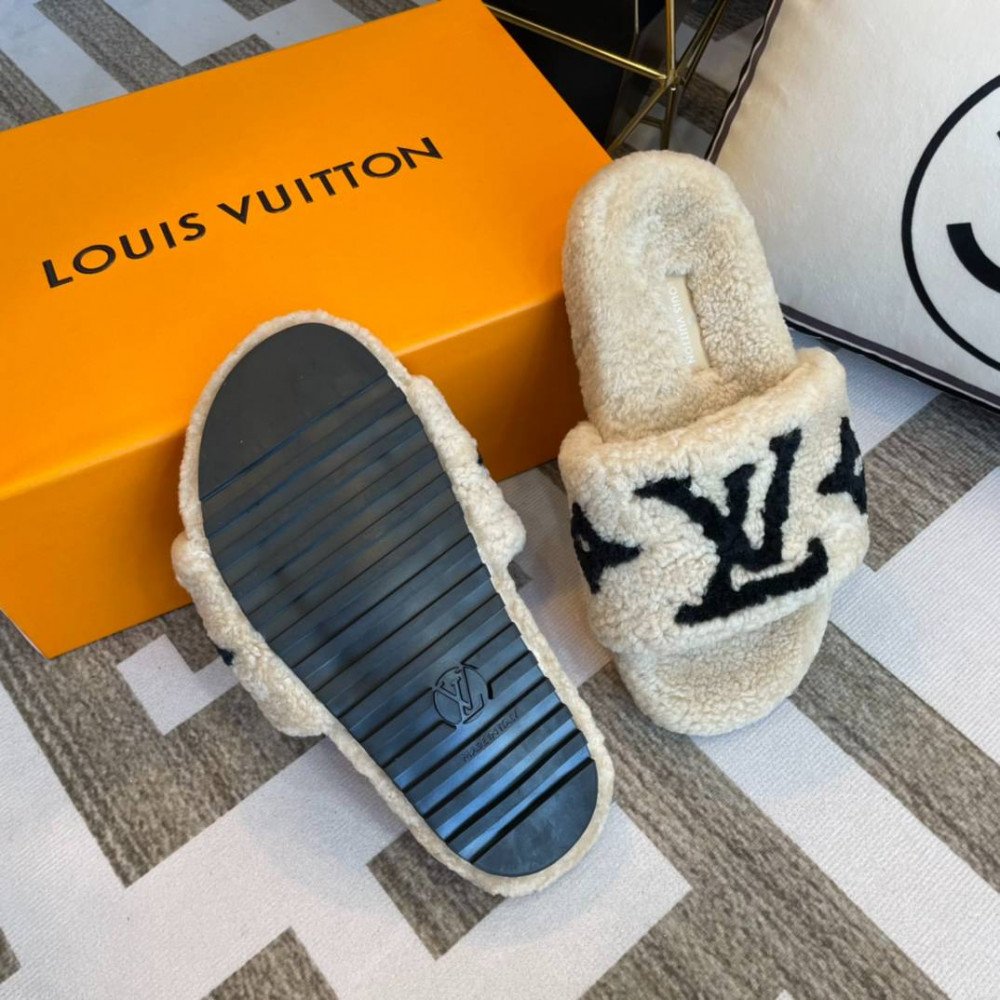 Furry slippers Furry slippers