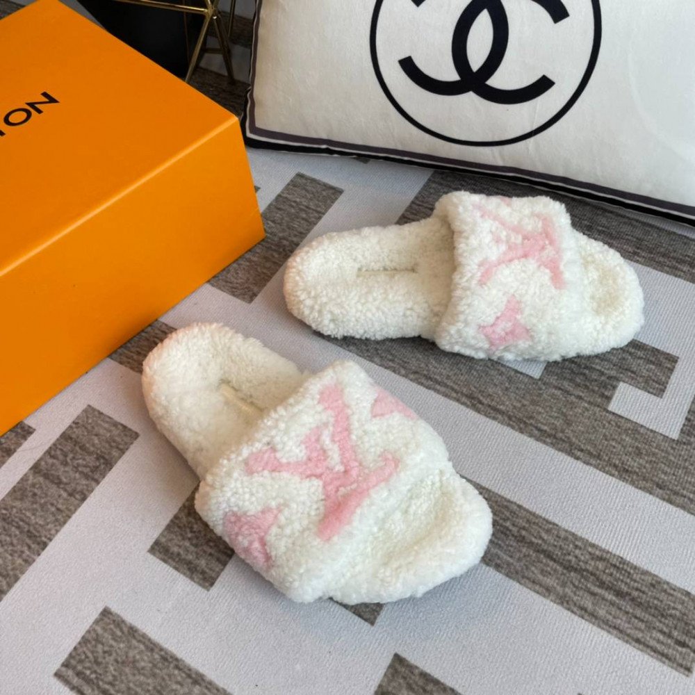 Furry slippers Furry slippers