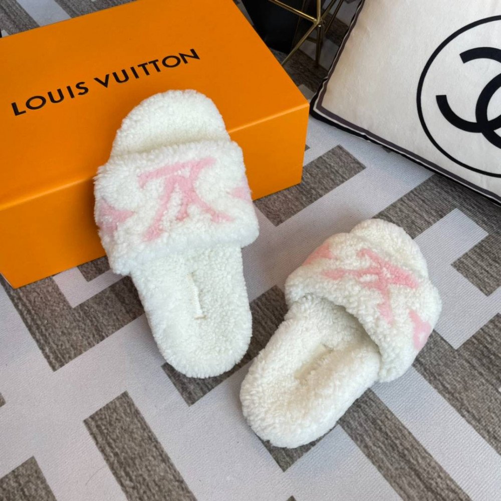 Furry slippers Furry slippers