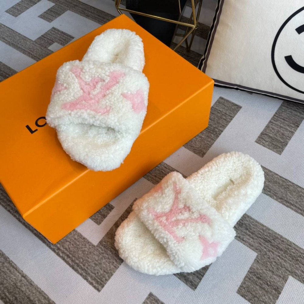 Furry slippers Furry slippers