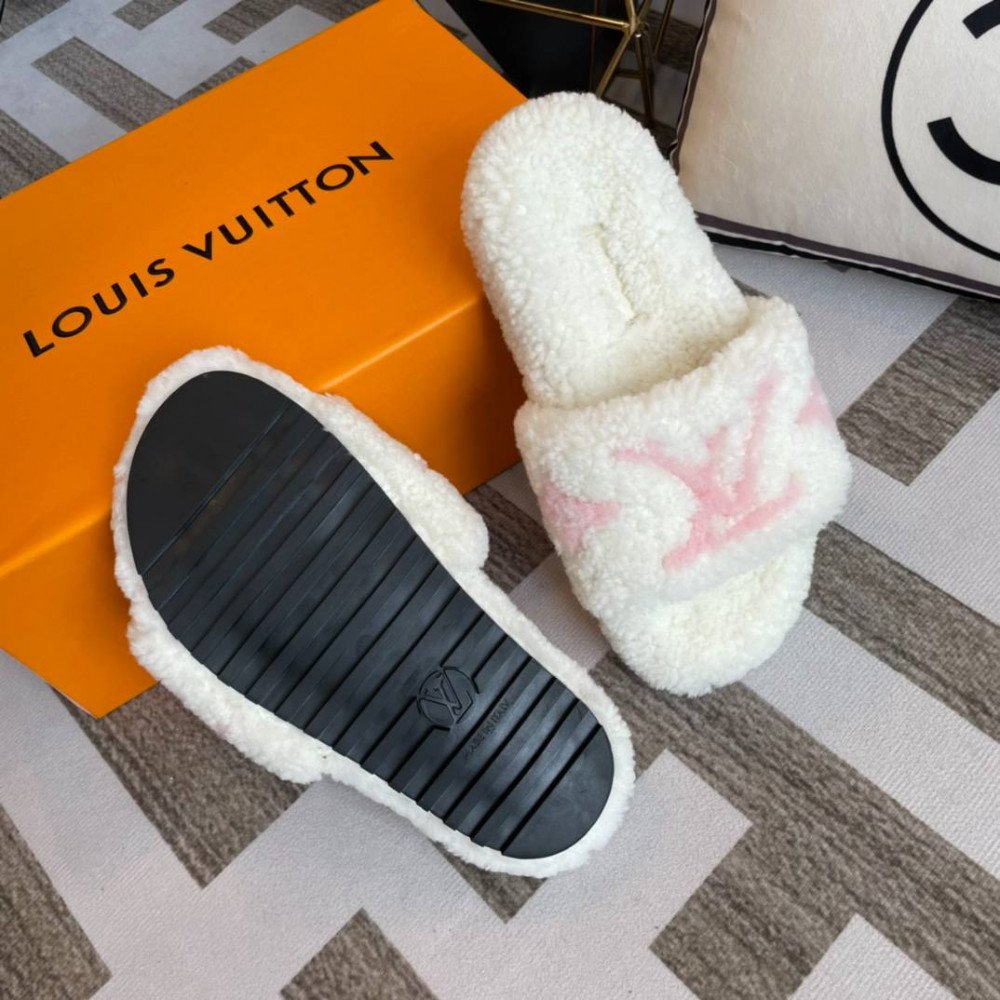 Furry slippers Furry slippers