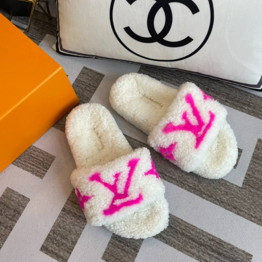 Furry slippers Furry slippers